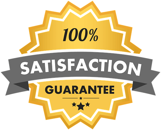 100% Satisfaction Guarantee