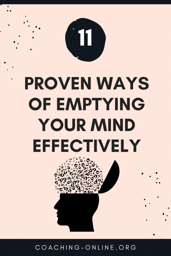 Emptying your mind