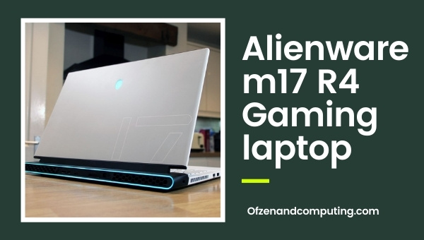 Notebook para jogos Alienware m17 R4