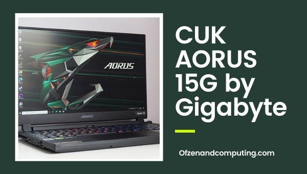 CUK AORUS 15G par Gigabyte