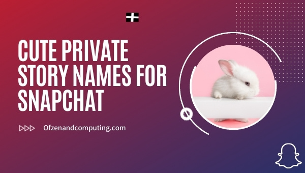 Niedliche private Story-Namen für Snapchat (2024)