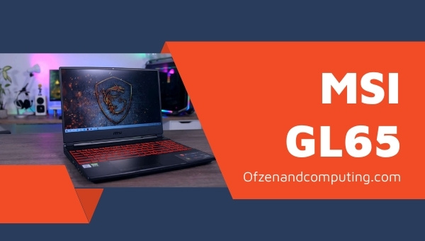 Notebook para jogos MSI GL65