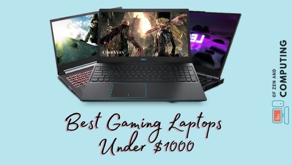 Melhores laptops para jogos abaixo de $1000 (2021)