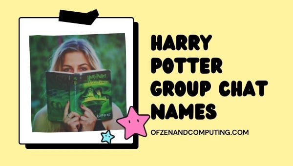 Harry Potter Group Chat Names (2024)