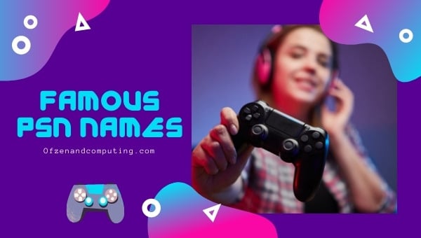 Noms PSN célèbres 2022 (PS4)