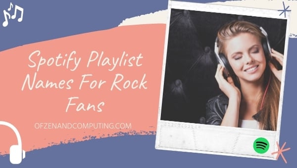 Noms de listes de lecture Spotify pour les fans de rock (2024)