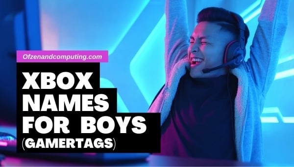 Xbox Gamertag Ideas for Boys (2024)