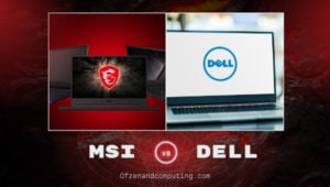 MSI vs Dell Laptops