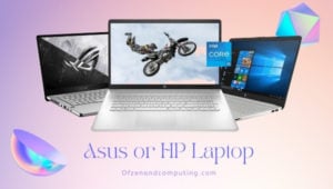 Ordinateur portable Asus ou HP