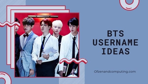 Idéias de nome de usuário do BTS (2022)