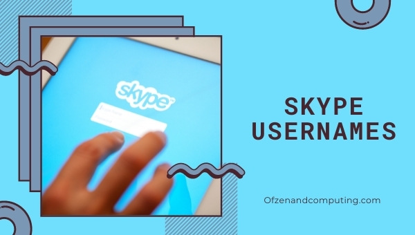 Ideen für Skype-Benutzernamen (2022)