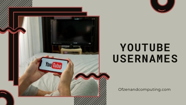 Ideen für YouTube-Benutzernamen (2022)