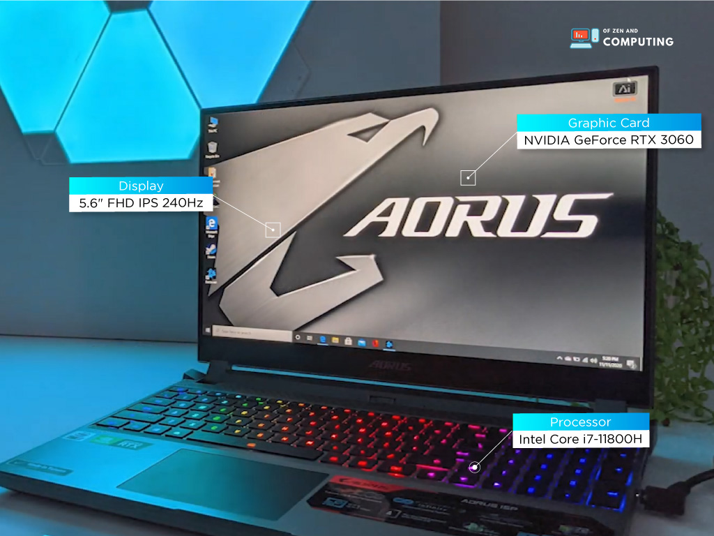 GIGABYTE AORUS 15P KD