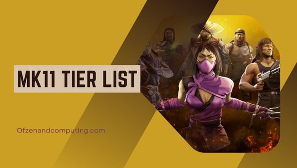 MK11 Tier List (2023) Meilleurs personnages de Mortal Kombat