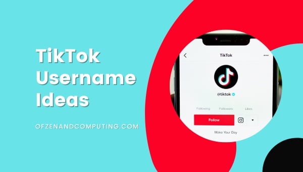 Gute Ideen für TikTok-Benutzernamen ([cy]) Coole, lustige Namen