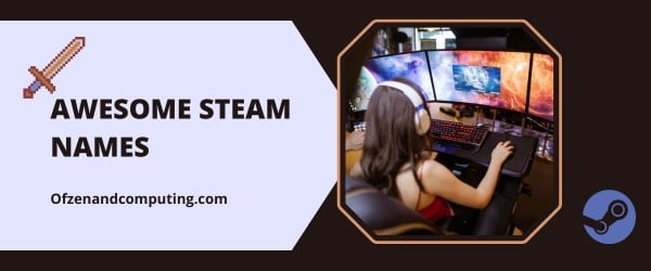 Ideias incríveis para nomes do Steam (2024)