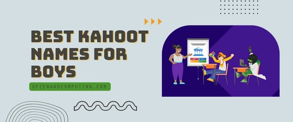 Melhores nomes Kahoot para meninos