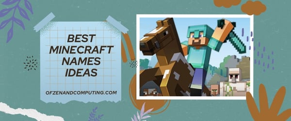 Melhores ideias de nomes para Minecraft