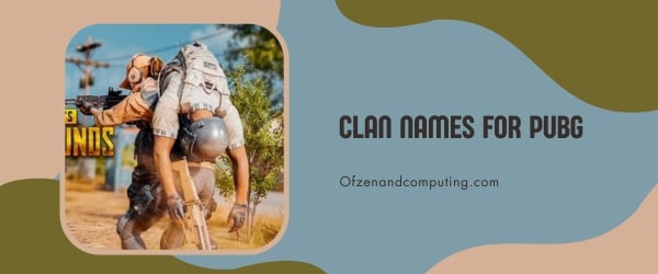 Nomes de clãs para PUBG