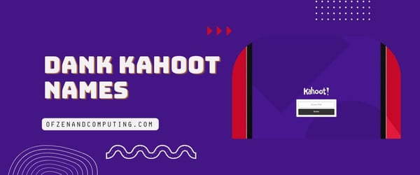 Dankbare Kahoot-Namen