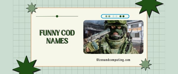 Funny COD Names (2024)