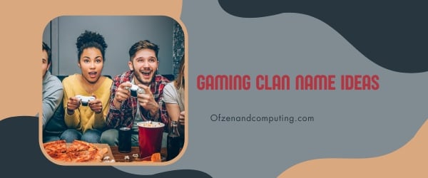 Ideen für Gaming-Clan-Namen (2024)