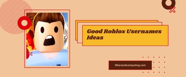 Gute Ideen für Roblox-Benutzernamen 2024 (Namen)