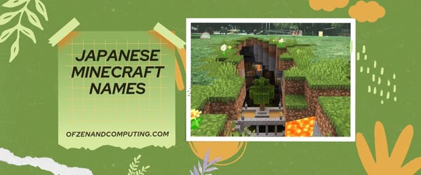 Japanische Minecraft-Namen