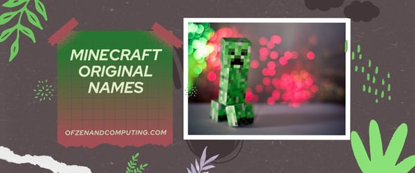 Nomes Originais do Minecraft