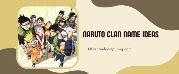 Idées de noms de clan Naruto (2024)