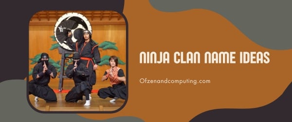 Ideias para nomes de clãs ninja (2024)