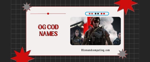 OG COD-Namen (2024)