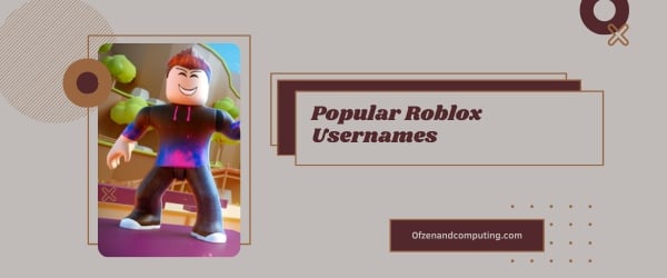 Ideias populares para nomes de usuário Roblox (2024)