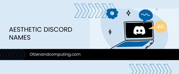 Aesthetic Discord Names