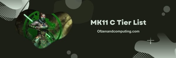 MK11 C Tier List 2024 : délicate et situationnelle