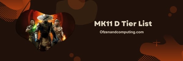 Liste des niveaux MK11 D 2024 : outsiders