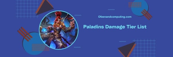 2. Paladins Damage Tier List 2024 : « Implacable et précis »